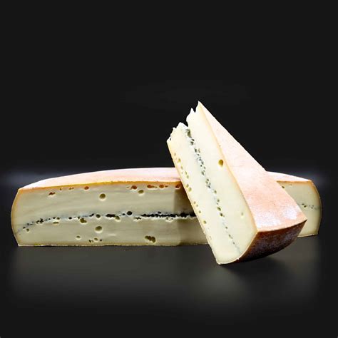 Détail du Morbier avec une raie bien centrée