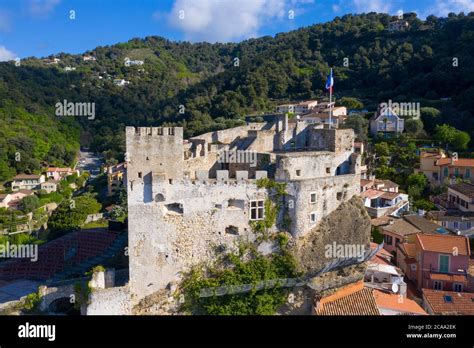 Vue aérienne de Roquebrune-Cap-Martin