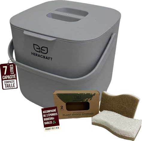 Modèle de composteur de cuisine compact et design