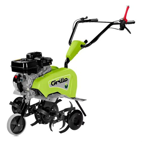 Motobineuse Grillo Princess MR 9 en action dans un jardin