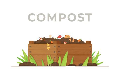 Illustration d'une fosse à compost