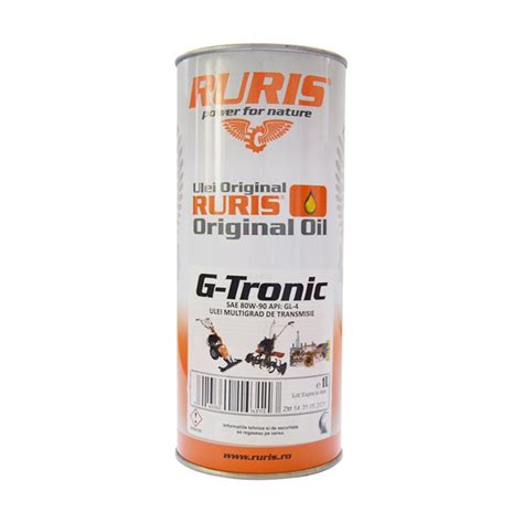Bouteilles d'huile RURIS G-Tronic et G-Forte