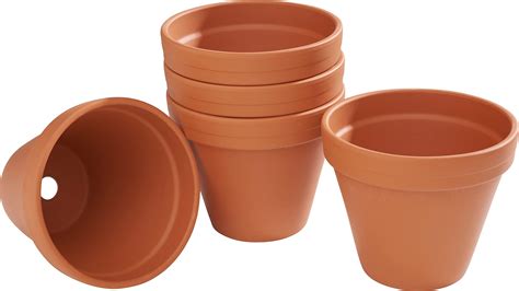 Diagramme comparatif montrant la différence de drainage entre un pot en terre cuite et un pot en plastique pour camélia