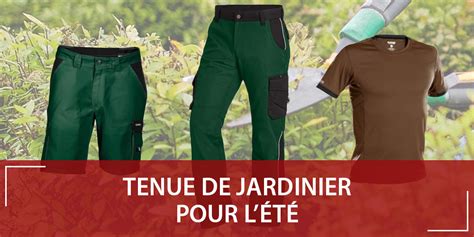 un jardinier avec une tenue complète et des gants