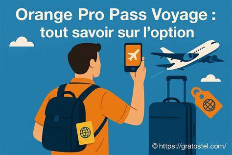 Carte du monde illustrant la couverture des différents Pass Voyage Orange par zones géographiques