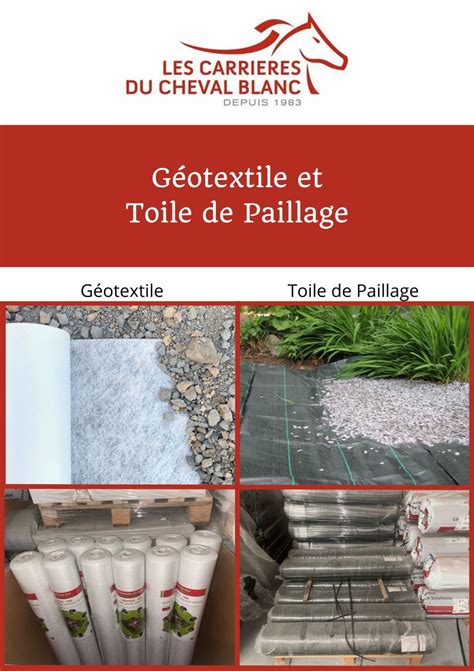 Diagramme comparatif : Toile de paillage vs Feutre géotextile