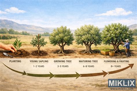 Infographie illustrant les étapes de plantation d'un prunier