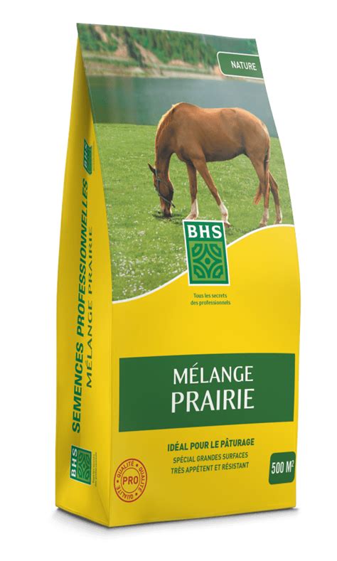 Mélanges de semences pour chevaux