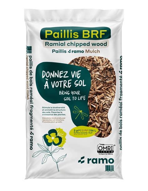 Diagramme comparatif BRF, compost et paillis