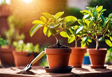 Illustration étape par étape du rempotage d'un agrume