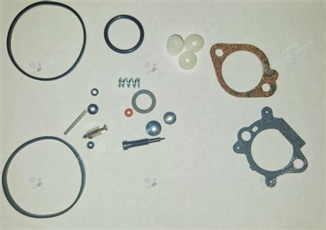 Joints de carburateur usagés et neufs
