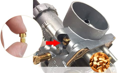 Différents types de gicleurs de carburateur