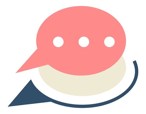 Une icône représentant une bulle de dialogue avec une coche