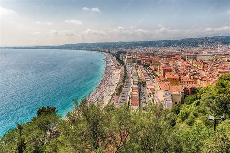 Vue aérienne de Nice