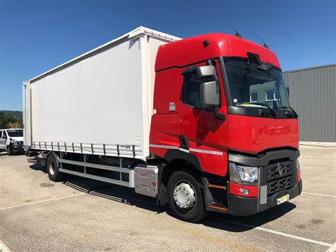 schéma logistique de livraison par camion porteur 19T