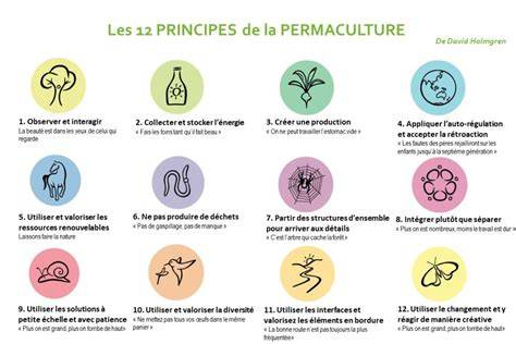 Schéma des 3 principes éthiques de la permaculture