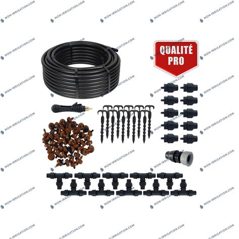 Maintenance hivernale d'un kit de goutte-à-goutte