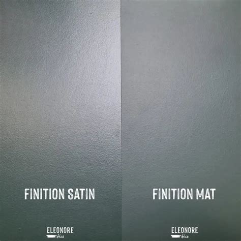 Comparatif visuel entre une finition mate et une finition brillante sur un plan de travail