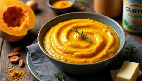 Schéma illustrant la superposition des couches : purée de butternut en base, rondelles de pommes de terre, sommités de chou-fleur, et nappage de crème au gruyère