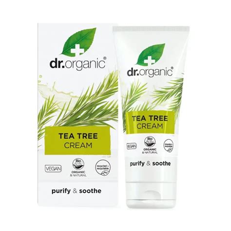 Crème hydratante à l'huile d'arbre à thé