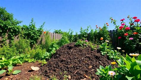 tas de compost domestique