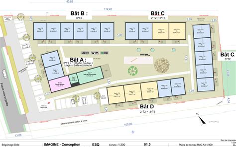 Plan de rénovation de la Résidence Les Hortensias