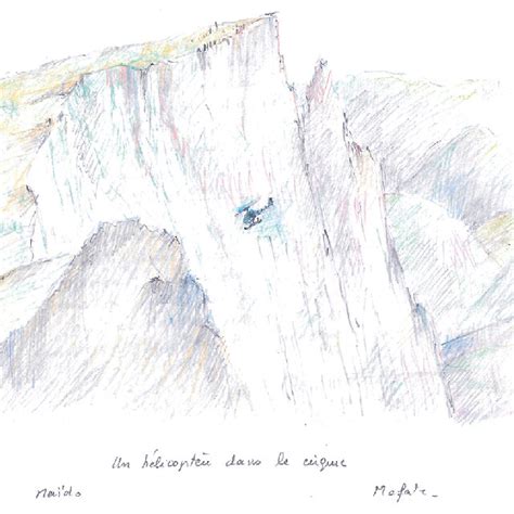 Dessin ou croquis extrait des carnets de Gilles Clément