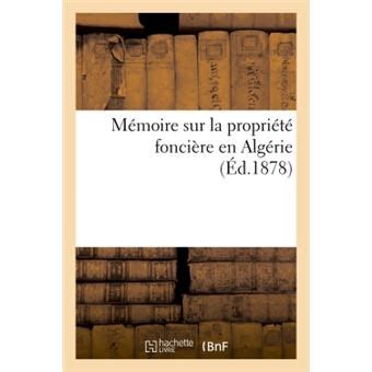 Schéma de la structure de la propriété foncière en Algérie