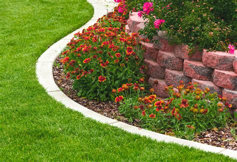 bordures de jardin en métal de différents designs, utilisées pour délimiter des massifs