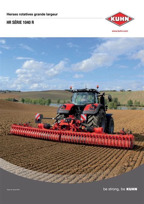 Catalogue de pièces détachées pour herses rotatives Kuhn