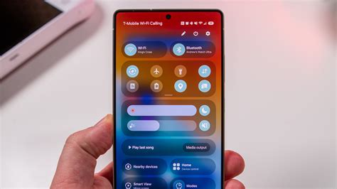 Schéma technique montrant le paramétrage de l'écran d'accueil sur l'interface One UI de Samsung