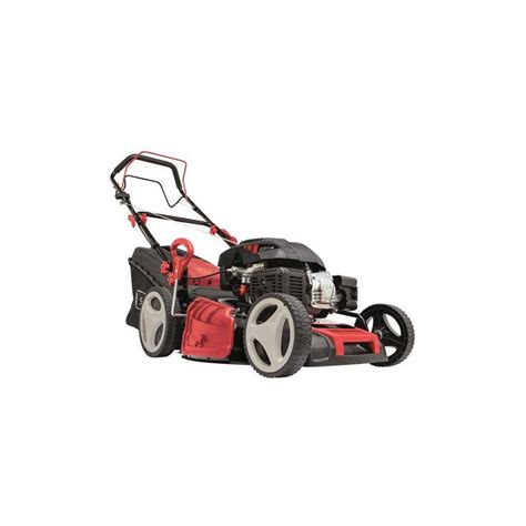 Tondeuse thermique Scheppach MS225-56 en action