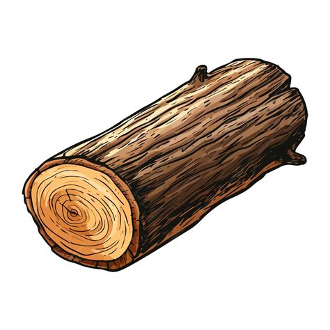 Illustration montrant l'inoculation d'une bûche avec des chevilles