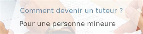 Tuteur et personne protégée