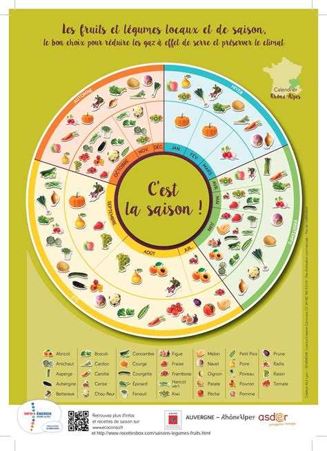 Infographie montrant le calendrier idéal de fertilisation saison par saison