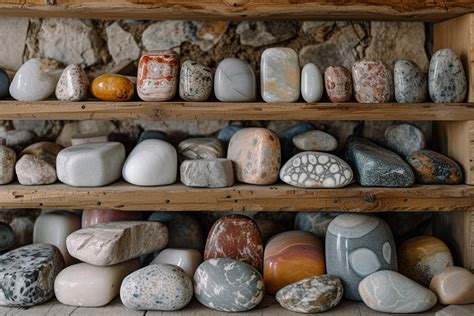Différents types de pierres naturelles pour jardinières