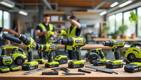Gamme d'outils de jardinage Ryobi en action