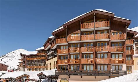 Vue aérienne de la Résidence Les Constellations à Belle Plagne