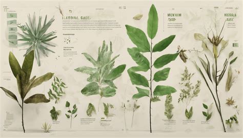 Illustration d'un herbier ancien avec des plantes aux propriétés mystiques