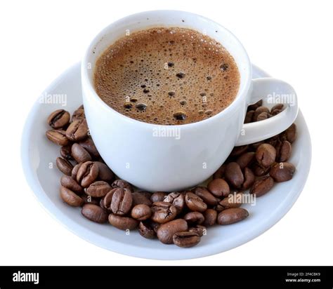 une tasse de café et du marc de café sec