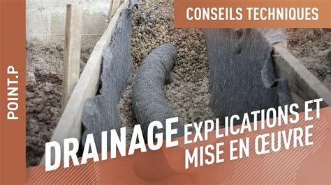Illustration détaillée de la technique de drainage au fond du trou de plantation