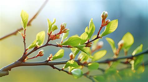 Rosier taillé au printemps avec de nouveaux bourgeons