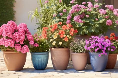 La Rosa Bienenweide Fruity utilisée dans une plantation en pot sur une terrasse moderne