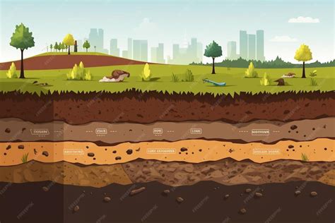 Schéma illustrant le cycle naturel du sol sous une couche de paillage organique comparé à une terre nue