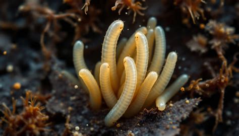 Nématodes, petits vers microscopiques, parasites des larves de hannetons