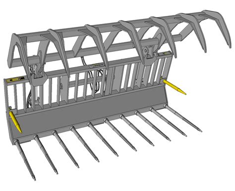 Diagramme comparatif des types de doigts de fourche : ronds forgés vs plats