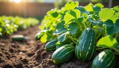 Champ de melons en pleine maturité sous un soleil estival