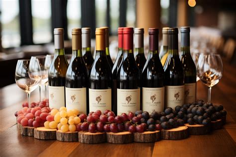 Photographie d'une sélection de vins