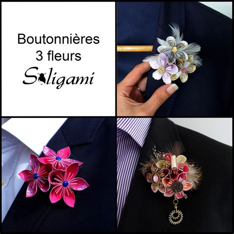 Boutonnière masculine réalisée avec une petite succulente et des baies