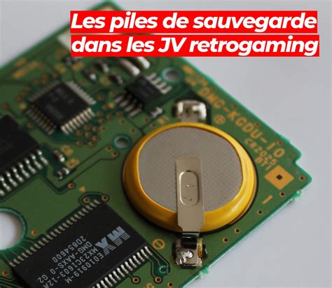 Graphique montrant l'importance de la pile de sauvegarde de 9V